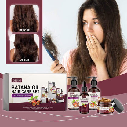 Revitalizing Batana Oil Hair Treatment Collection