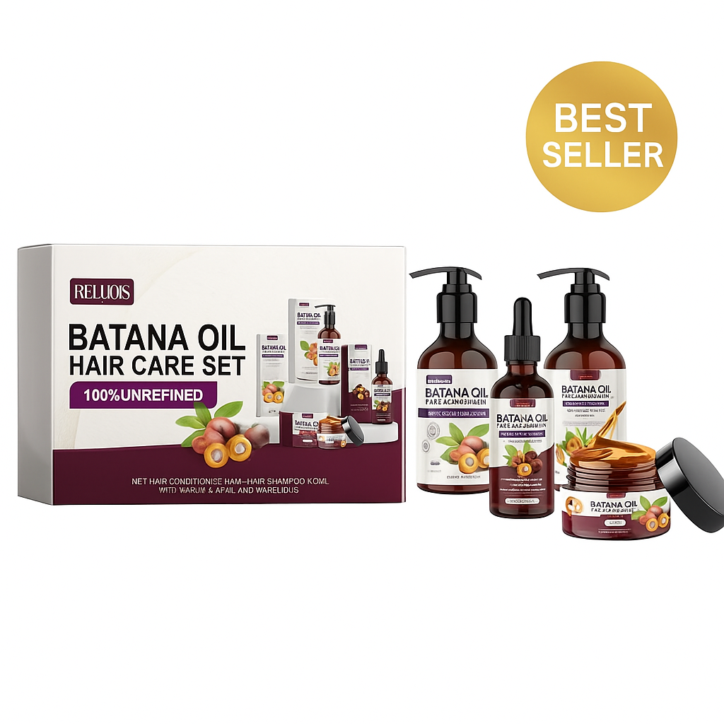 Revitalizing Batana Oil Hair Treatment Collection